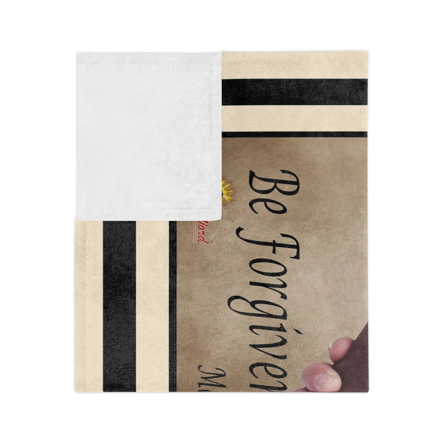 THROW 60x50 - FORGIVE Velveteen Microfiber Throw