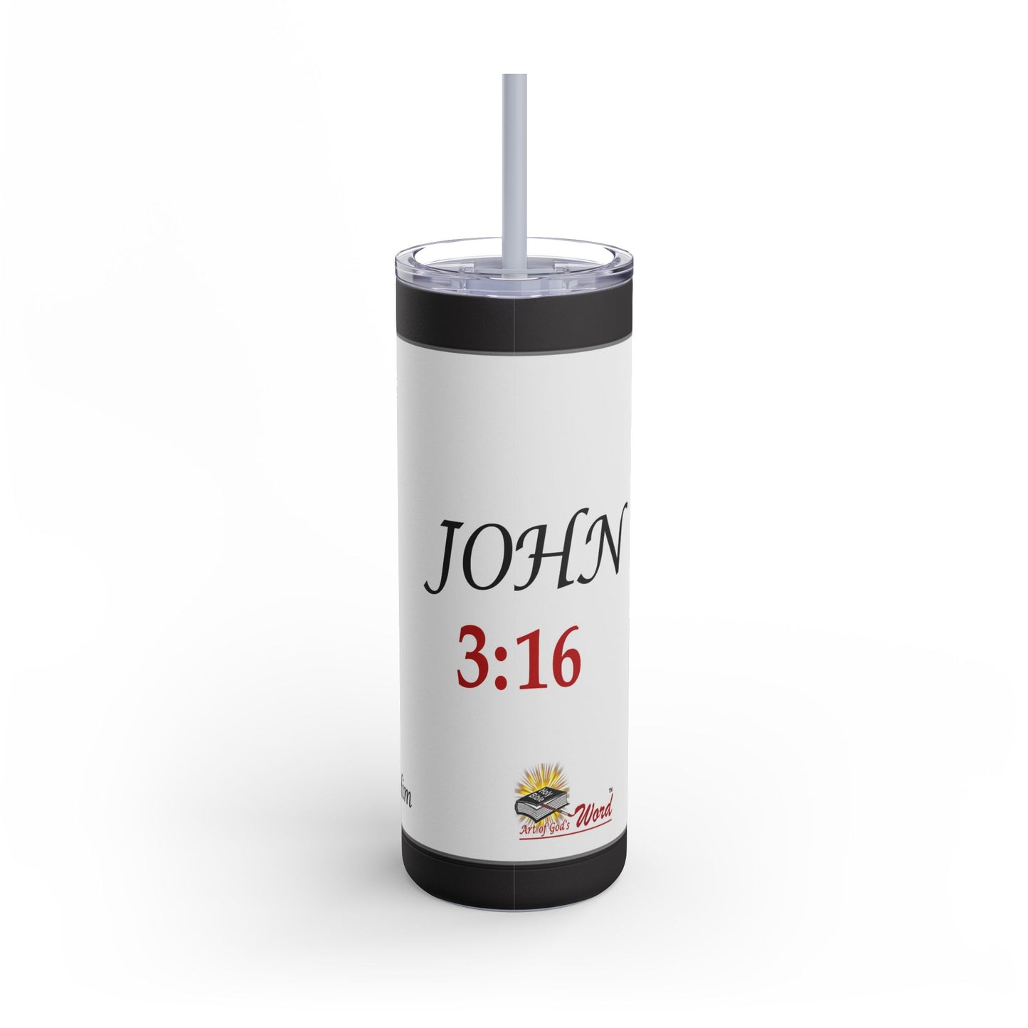 God Loves You - 20oz Skinny Matte Tumbler