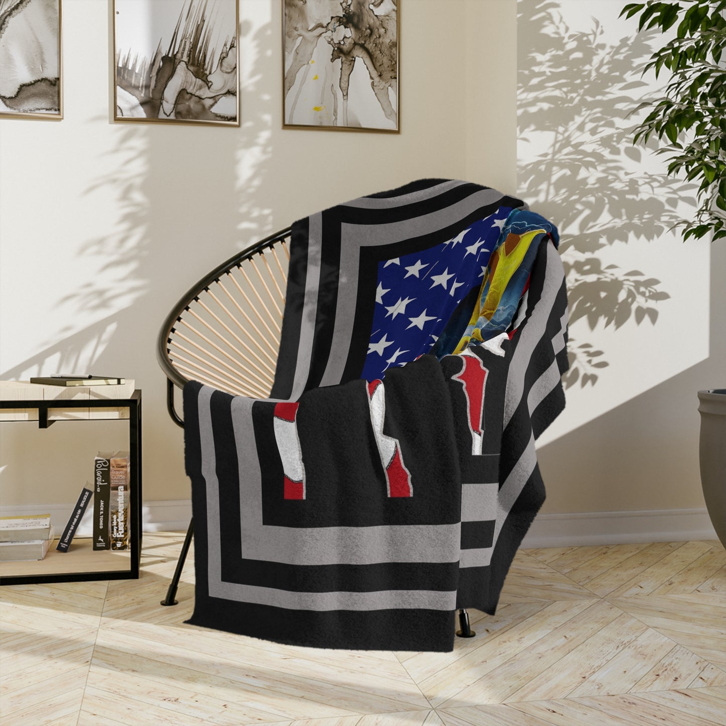 BLANKET 80x60 - PRAY Don't Stop Velveteen Microfiber Blanket