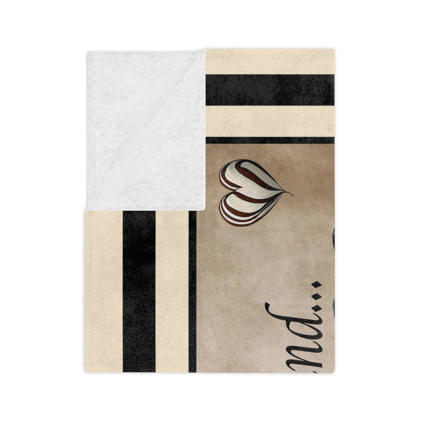 BLANKET 80x60 - FORGIVE Velveteen Microfiber Blanket