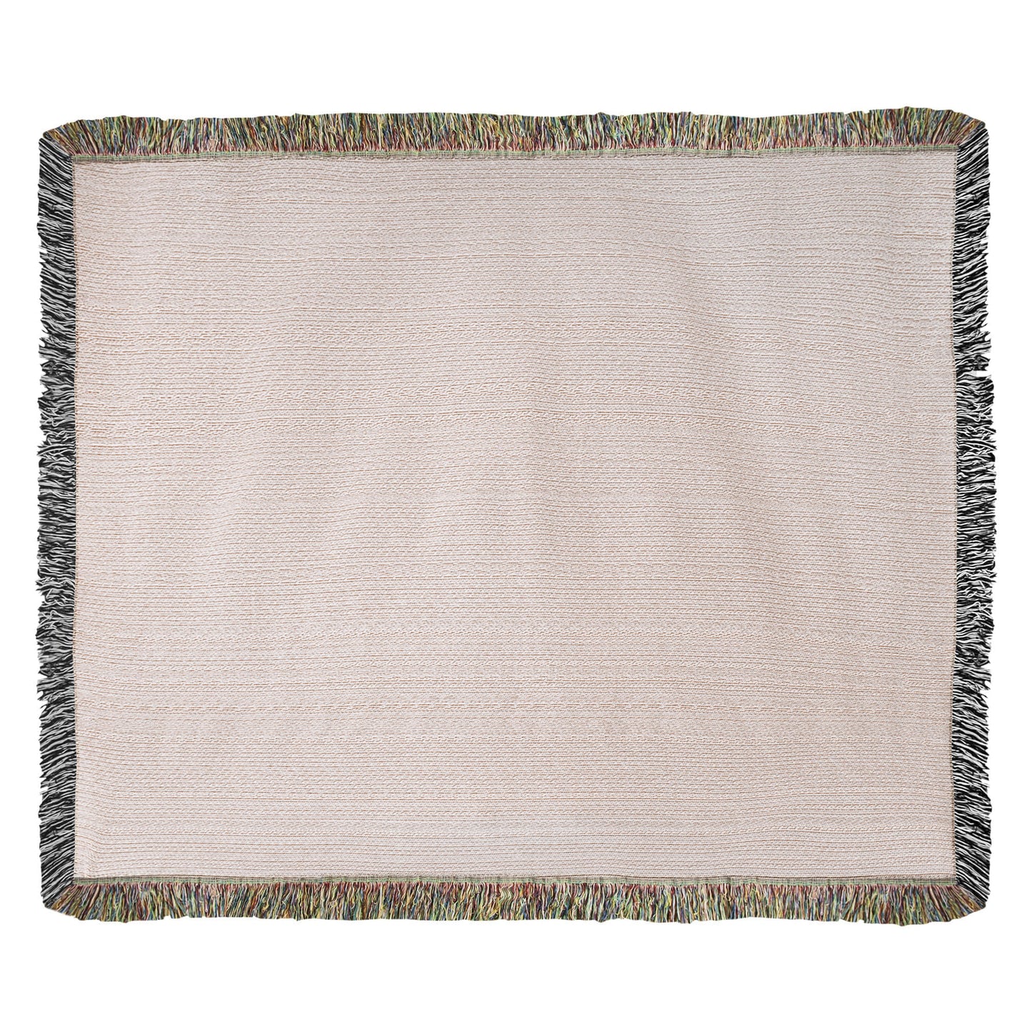 WOVEN TAPESTRY 52x37 - God Loves You, Woven Tapestry Red, Black, White Border